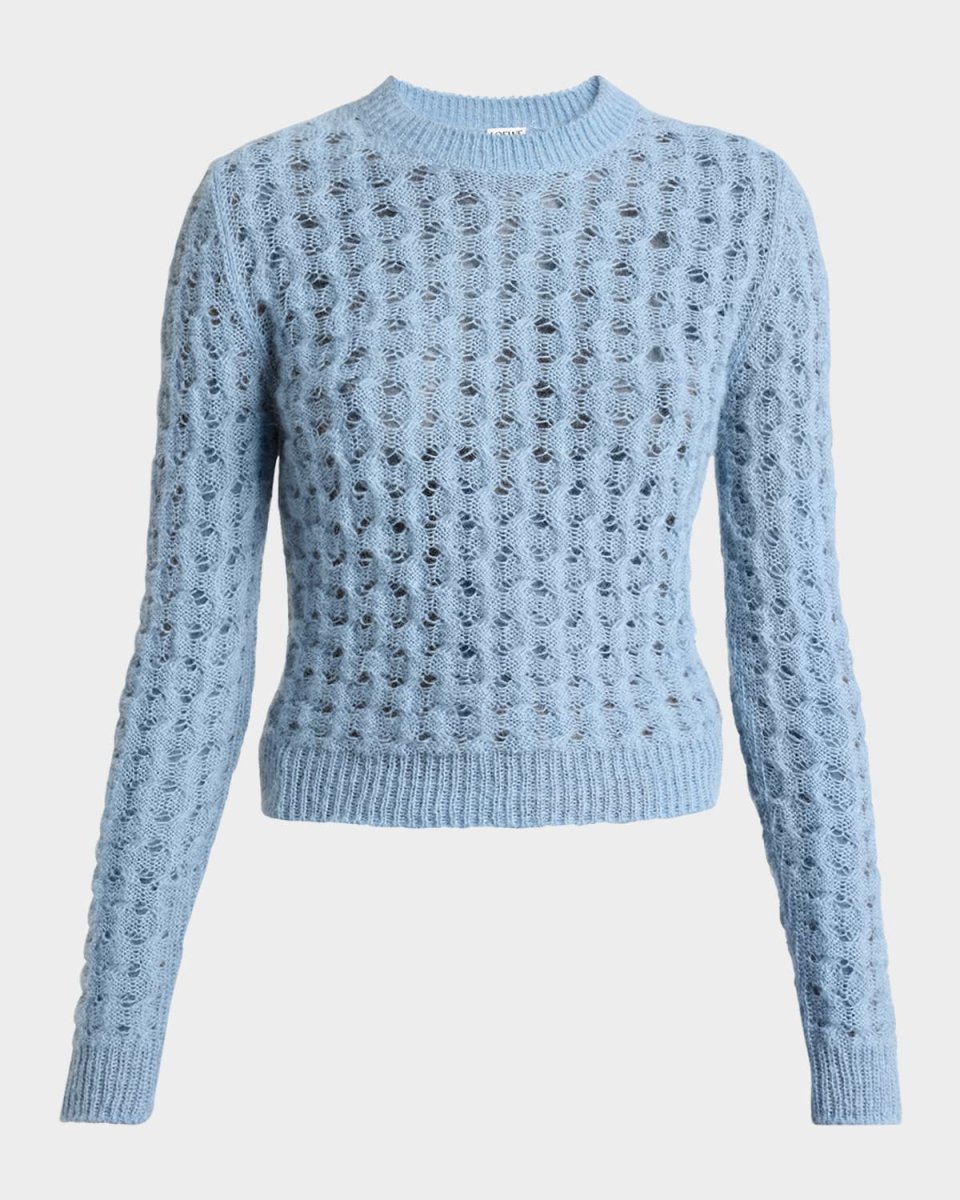 Cable Mohair Sweater